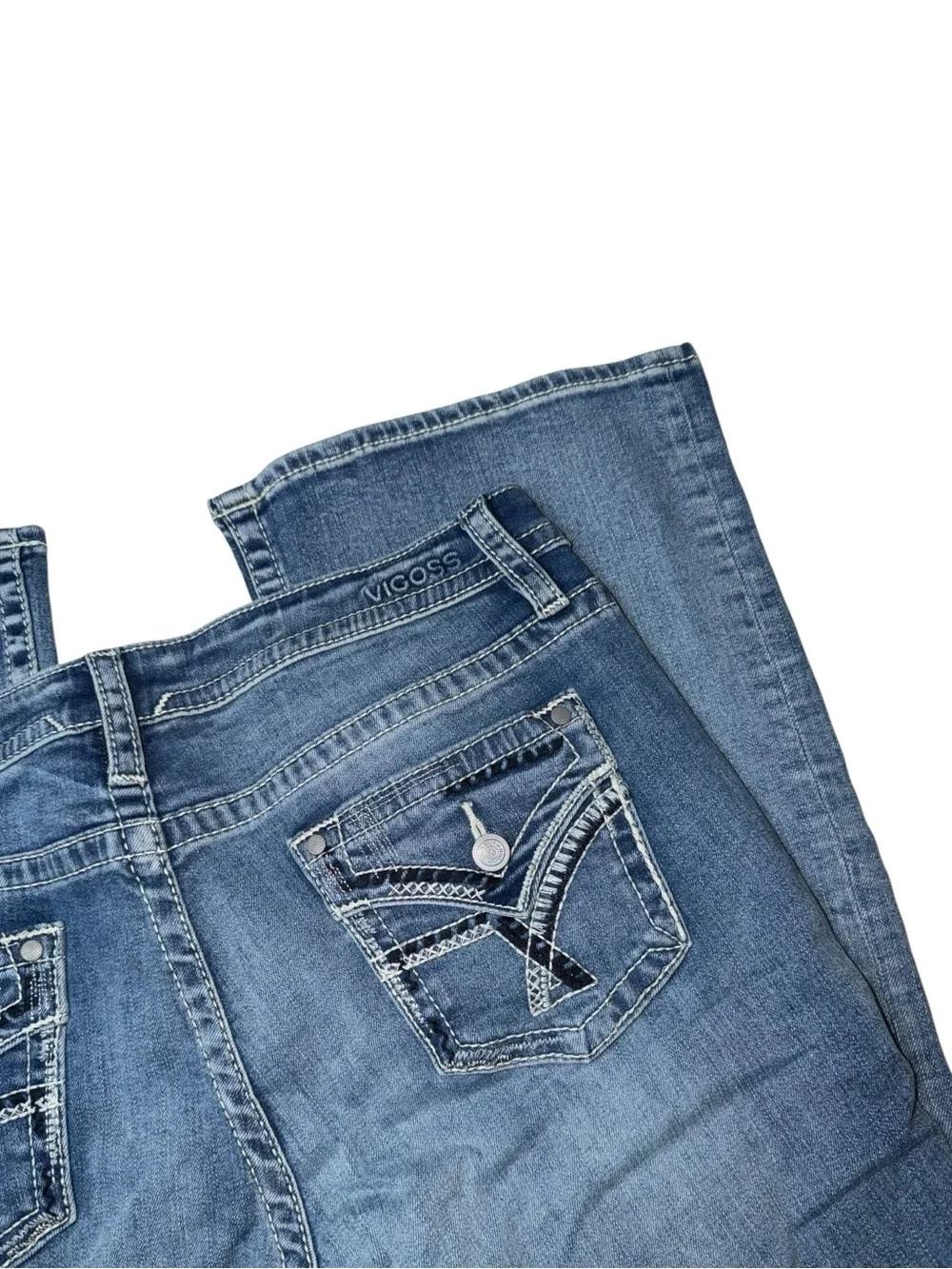 Vigoss Women's Light Wash Boot Cut Jeans
